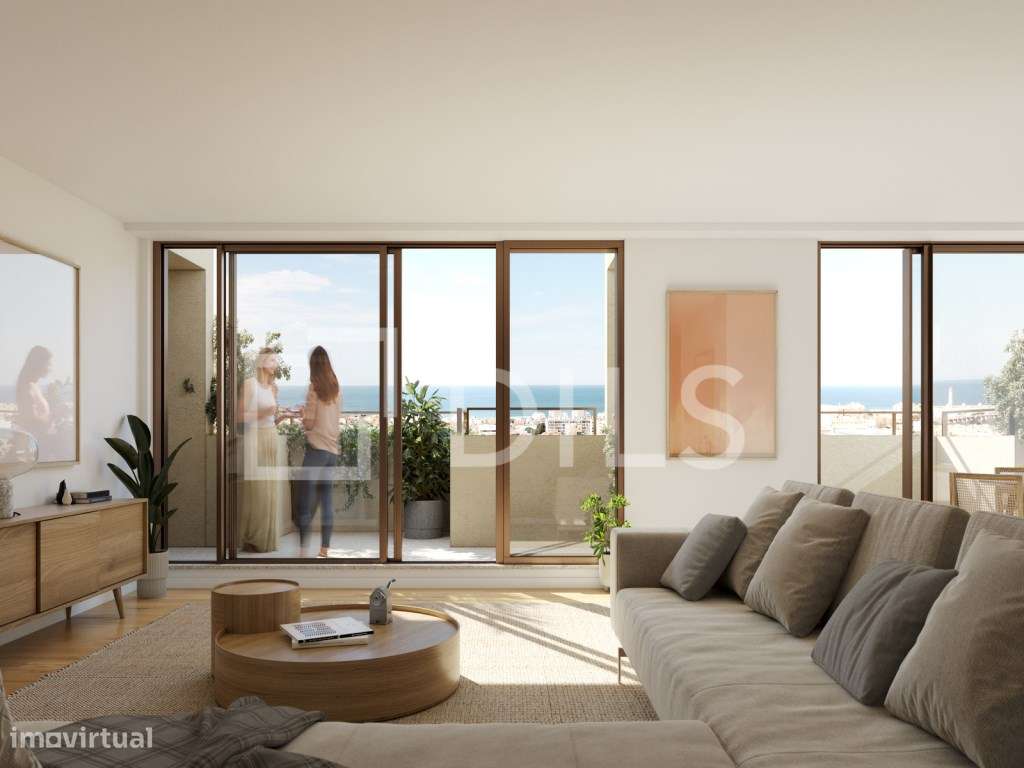 Apartamento T4 Duplex com terraço, em Leça da Palmeira - Grande imagem: 2/58