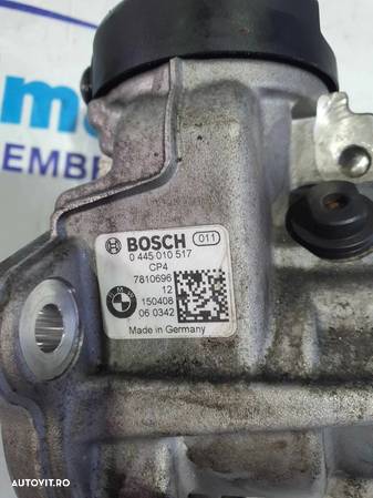 Kit injectie ( injectoare, pompa injectie , rampa injectoare )BMW F30 / F31 2.0 d 2014 cod motor N47D20C - 2