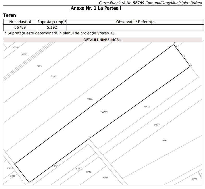 Teren intravilan in suprafata de 5192mp - Imagine principală: 1/1