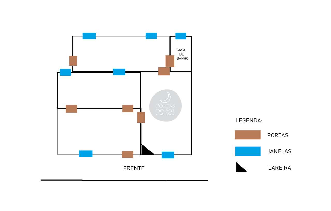 Casa de Pedra V2 c/ Renovação em 528 m2 de Terreno-5