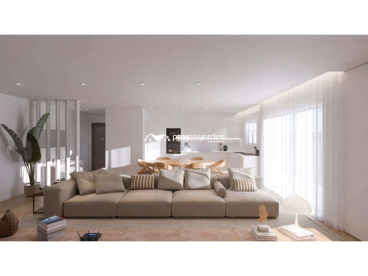 Apartamento T2 novo com arquitectura contemporânea-5