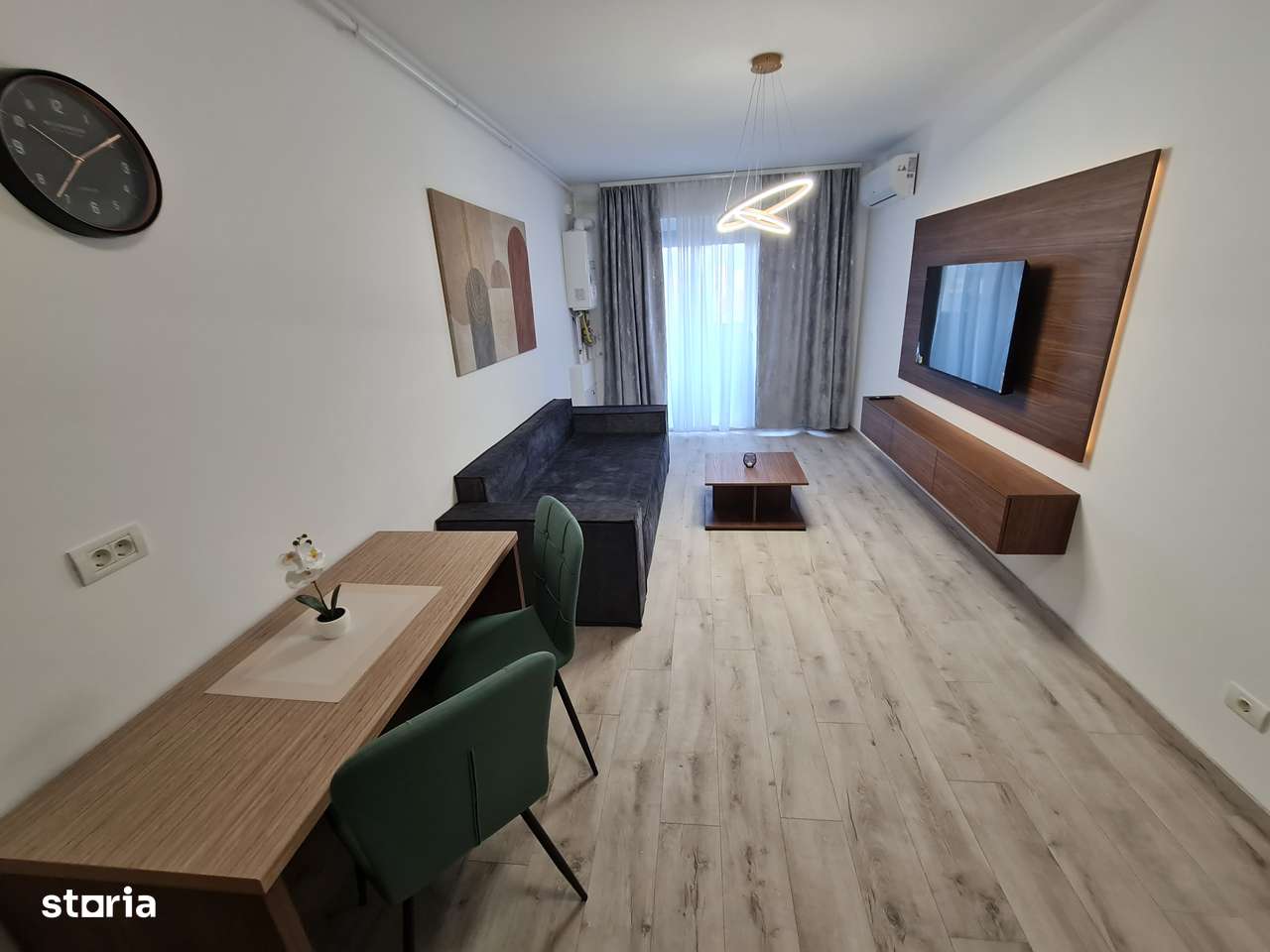 Inchiriez ap. 2 camere ADORA PARK 7 Nou, Lux, Parcare, Balcon Smart Tv - Imagine principală: 5/20