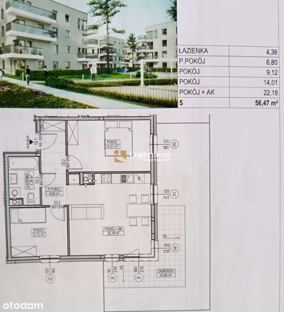 mieszkanie 3-pokojowe z dużym Ogródkiem-19
