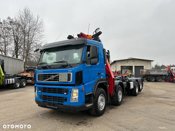 Volvo FM 440 8x2 euro5 Hakowiec HDS do złomu drewna zrabki - 15