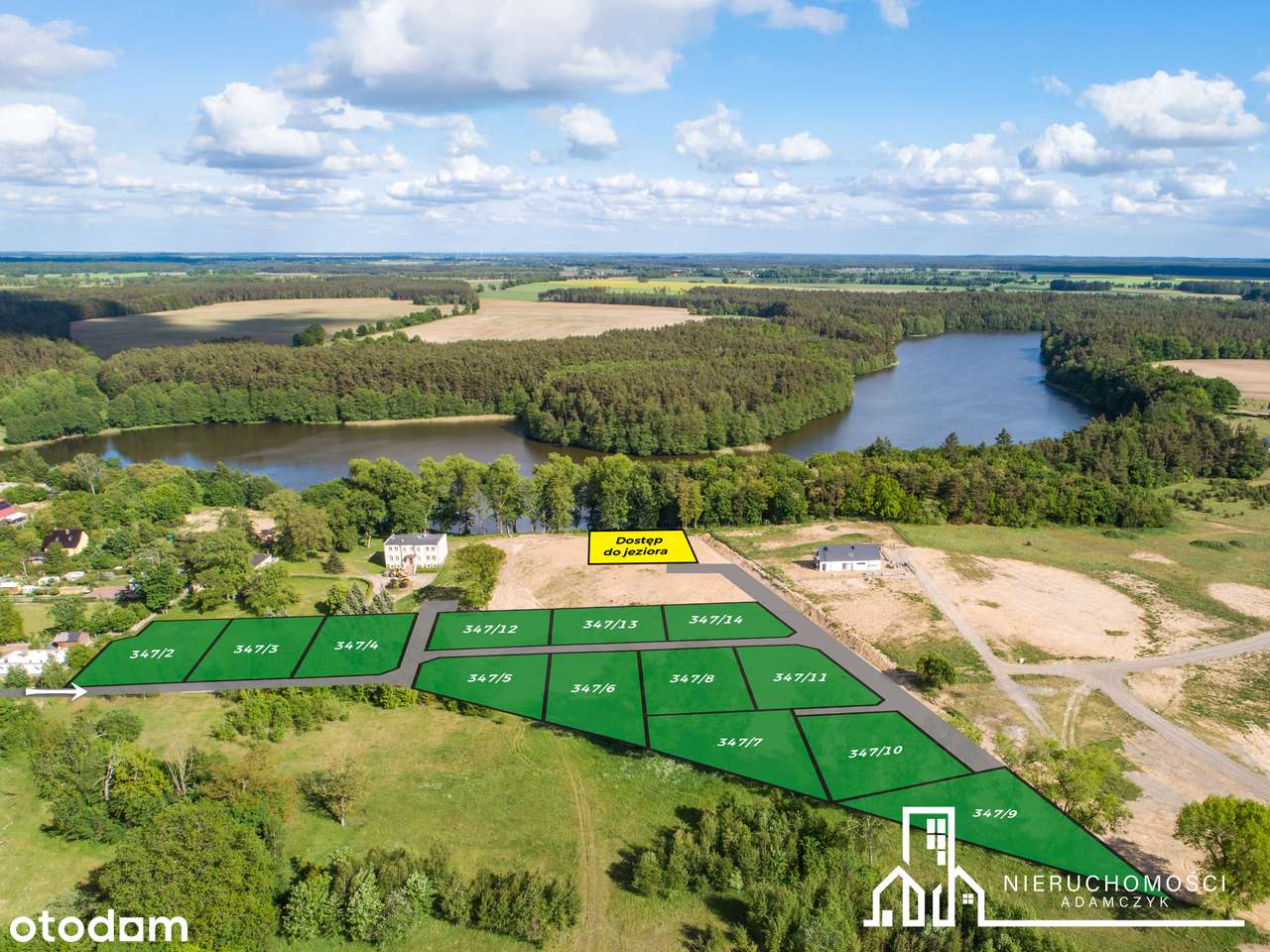 Działki w Dzikach przy jeziorze Remierzewo - Pełny obrazek: 4/7