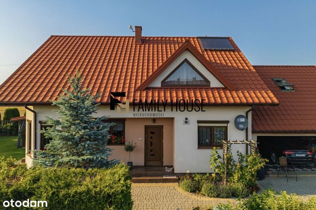Dom 5 pokoi + salon | 7 km od Kielc