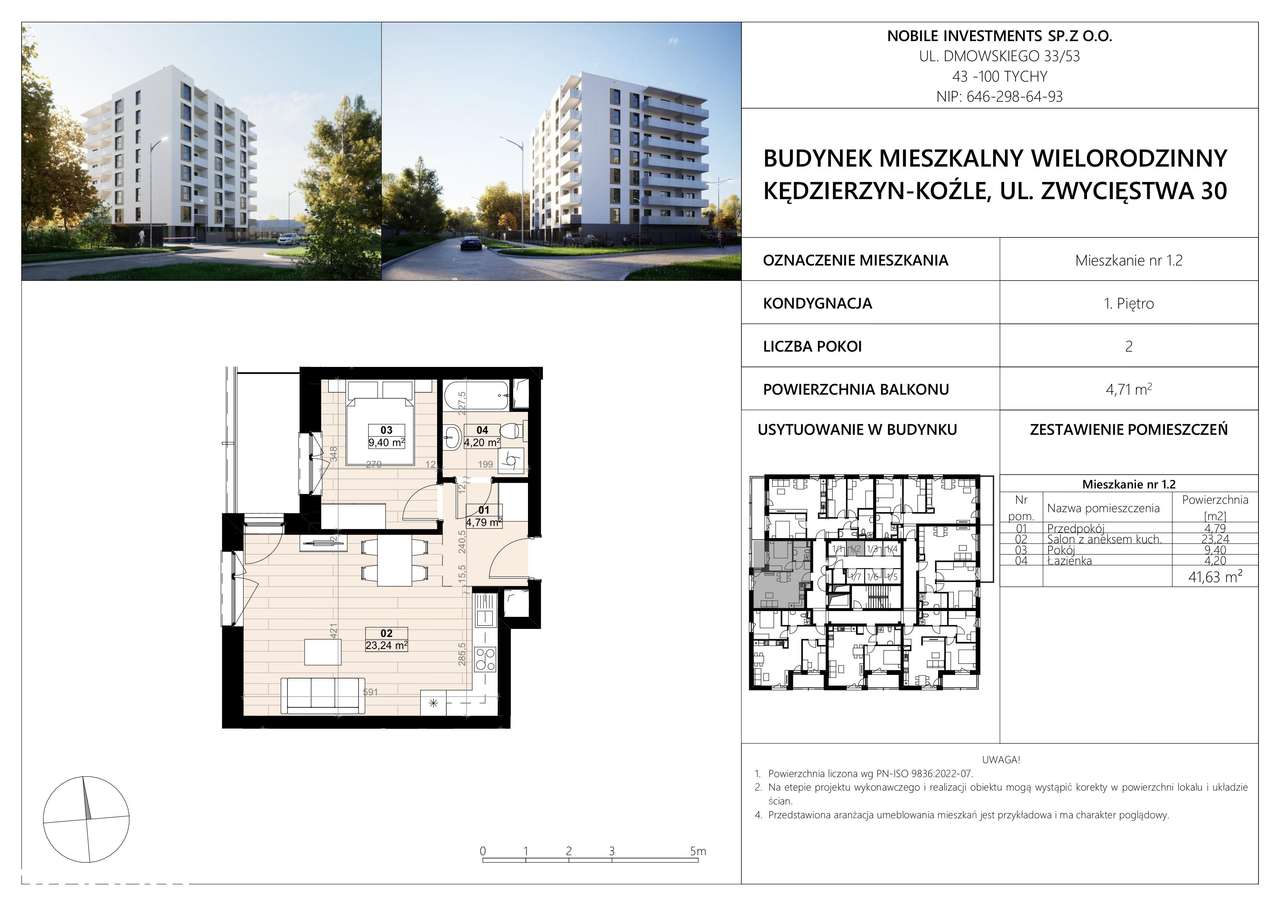 SŁONECZNE-ZACHÓD  ! OSTATNIE DOSTĘPNE MIESZKANIE W TEJ CENIE !-3