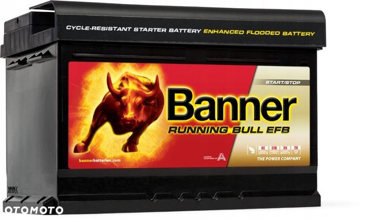 Akumulator Banner Running Bull AGM 12V 60Ah 640A MOŻLIWY DOWÓZ MONTAŻ - 1