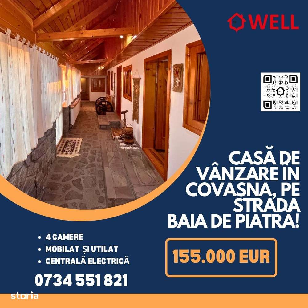 Casă de vânzare în Covasna, pe strada Baia de Piatră! - Imagine principală: 1/14
