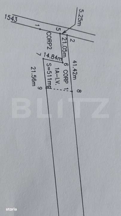 Teren intravilan, 811 mp, zona Jieni - Imagine principală: 3/3