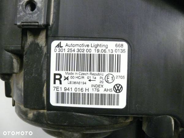 LAMPA PRZEDNIA PRAWA VOLKSWAGEN TRANSPORTER T5 MULTIVAN 2009 2015 LIFT - 5