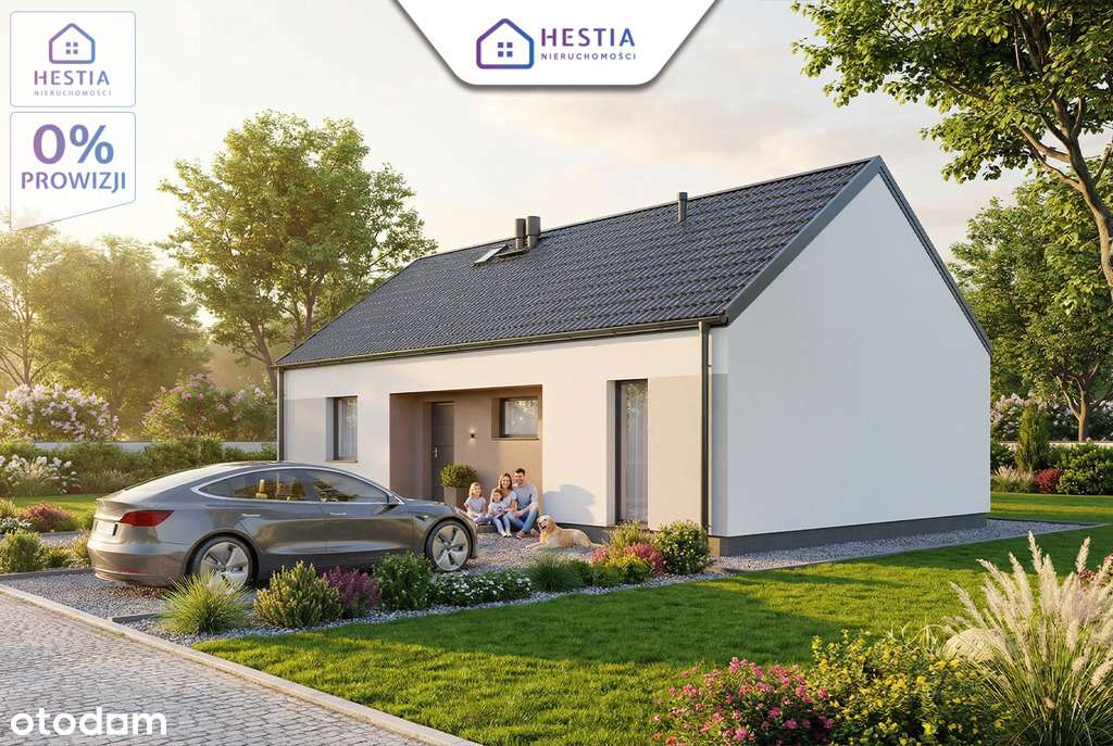 -50 tysięcy! Dom wolnostojący 85 m² działka 648m²
