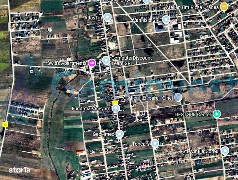 GAMINVEST Teren intravilan, situat la principala, Cihei, Bihor v3904 - Imagine principală: 1/1