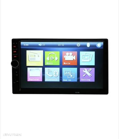 Mp5 playe cu camera cu ecran de 7 inch Touch screen Bluetooth USB - 1