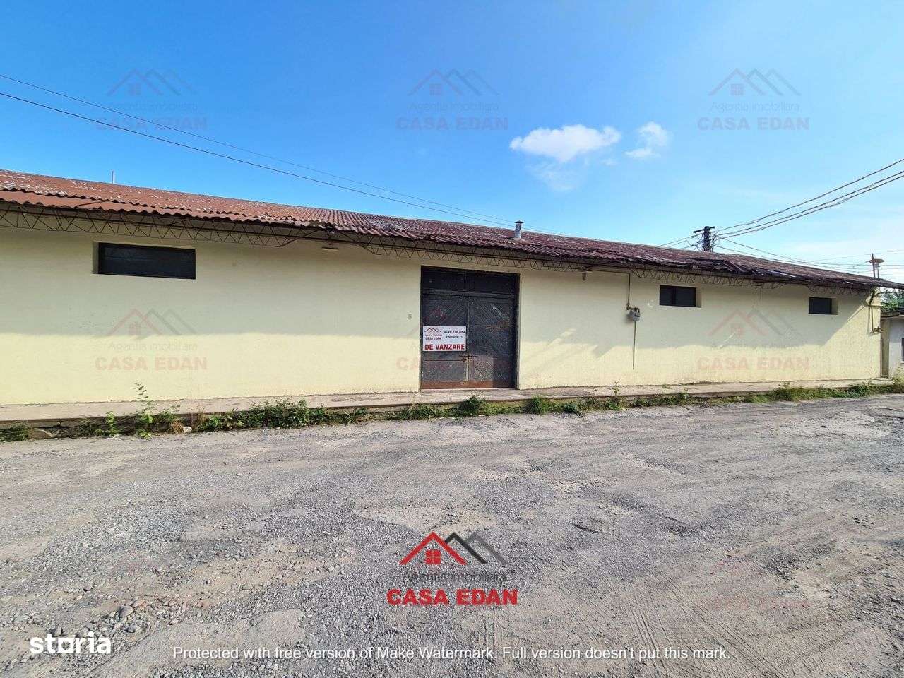 Hala in Campina 280 mp teren total 388 mp utilitati 800e - Imagine principală: 4/10