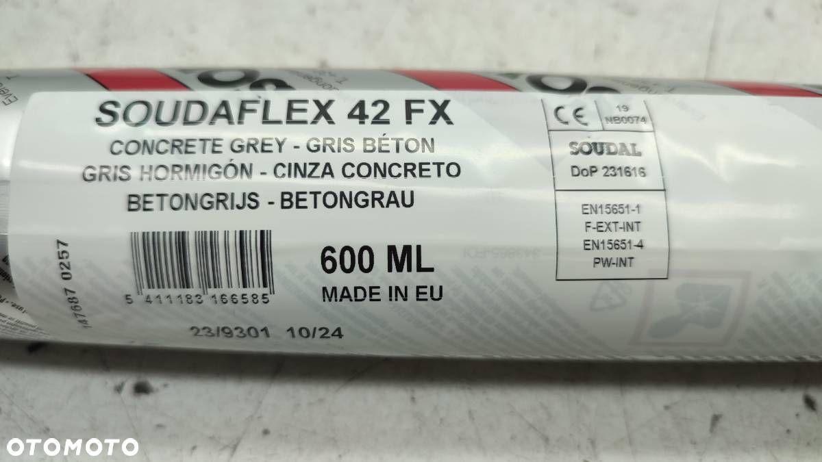 SOUDAFLEX 42 FX klej-uszczelniacz poliuretanowy - 2
