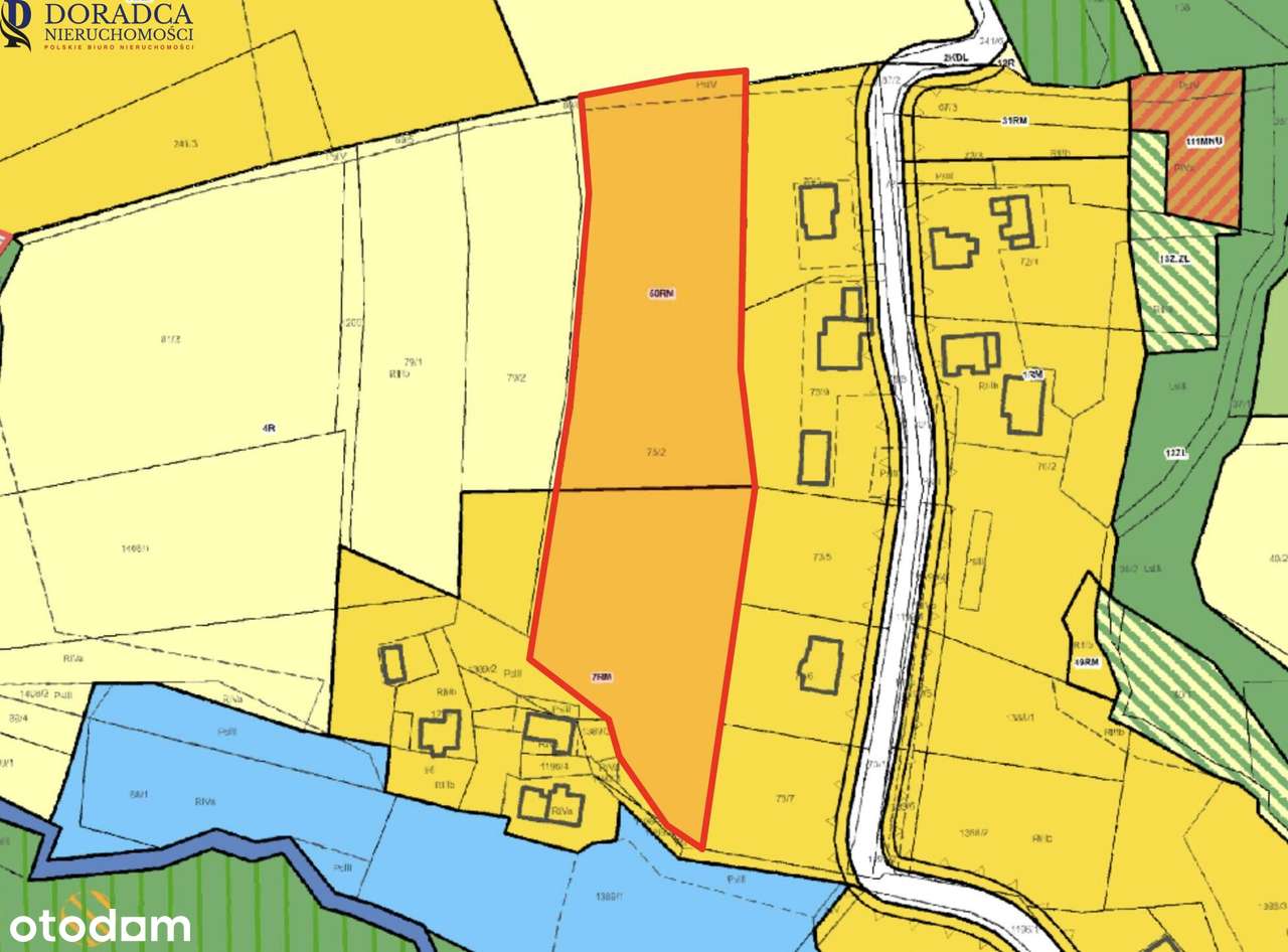 Piękna dzialka w części budowlana - Pełny obrazek: 4/5
