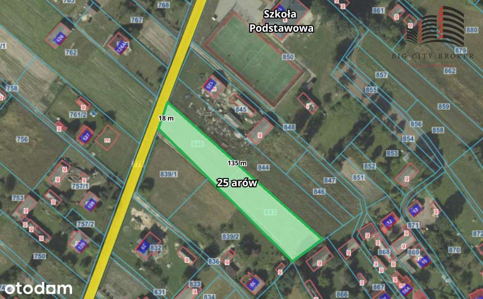 Działka budowlana 7 km. od Milejowa - Pełny obrazek: 5/6