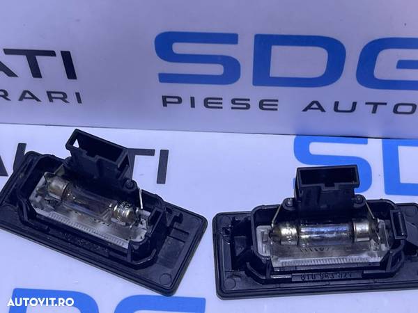 Set Lampa Lampi Iluminare Lumina Numar Inmatriculare VW Passat B6 Break Combi Facelift 2008 - 2010 Cod 8T0943021 - 3