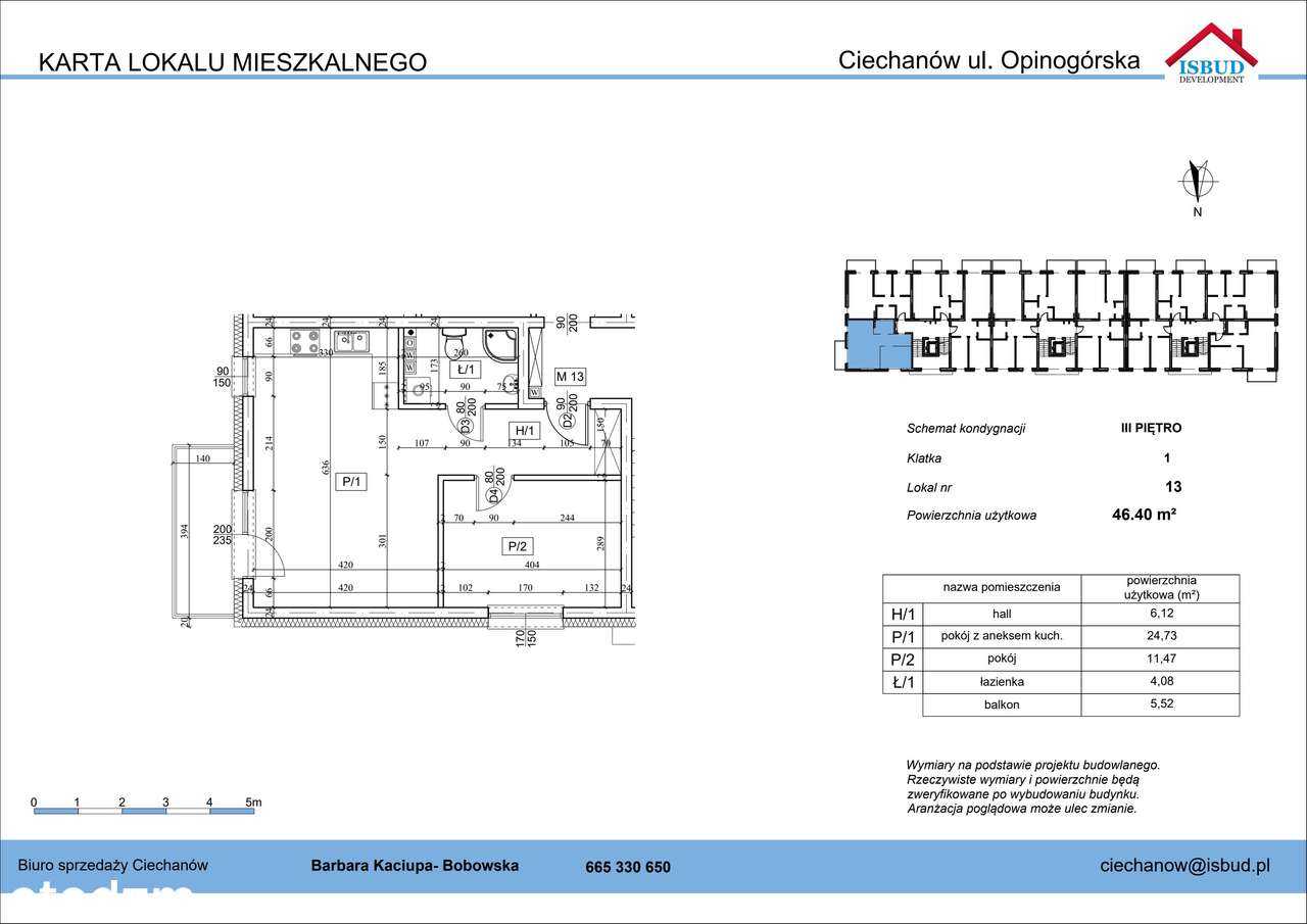 Osiedle Premium X​I​I | mieszkanie 2-pok. | 13 - Pełny obrazek: 2/8