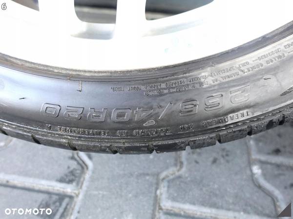 AUDI A8 S8 D4 4H0 9JX20 ET37 GOODYEAR 265/40 KOMPLET FELGI+OPONY 8,5MM LATO - 7