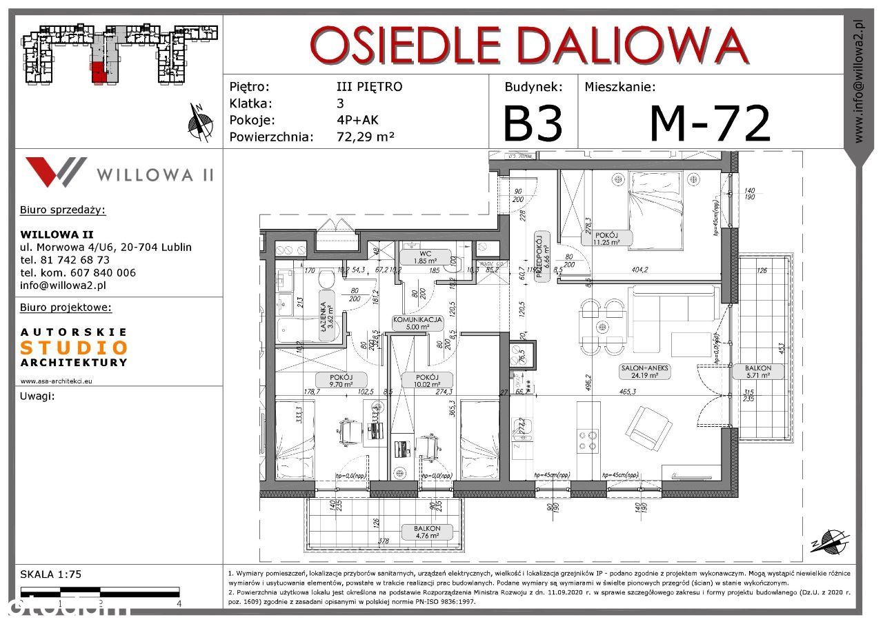 Osiedle Daliowa II - 4P+AK - Pełny obrazek: 2/6