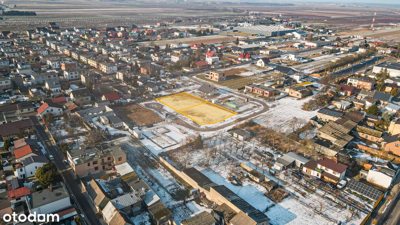 Pyzdry | Działki budowlane  812 m² i 858 m² | Pełne Media | MPZP |-14