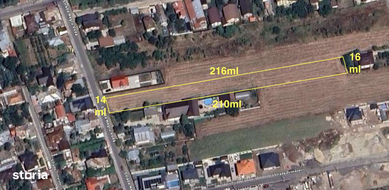 Teren vanzare-Branesti Ultracentral-Utilitati-Deschidere la sosea-Intr-1