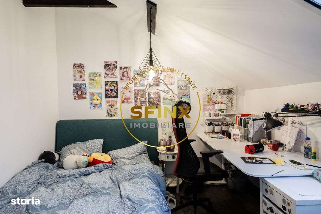 6 camere, 200 mp, P+1+M, curte proprie, centrala termica, pivnita-12