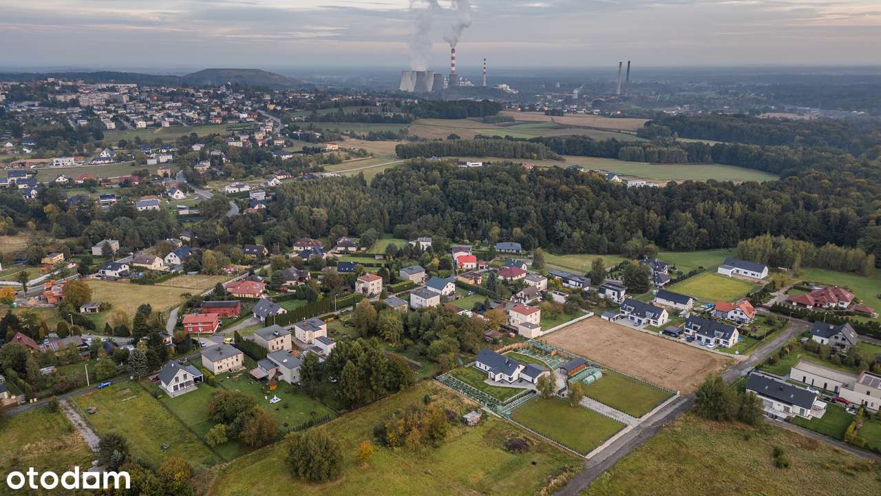 Działka budowlana 1367 m² | Łaziska Górne ul. Przysiółki !-4