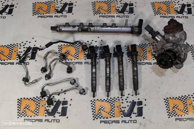 Kit de Injeção BMW N47 D20 A / N47D20A - Bomba de Alta Pressão -  Injetores - Régua de Injeção - 1