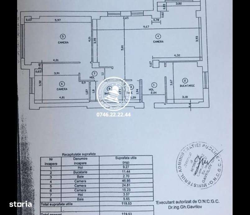 Apartament 4 camere Tatarasi - Imagine principală: 3/8