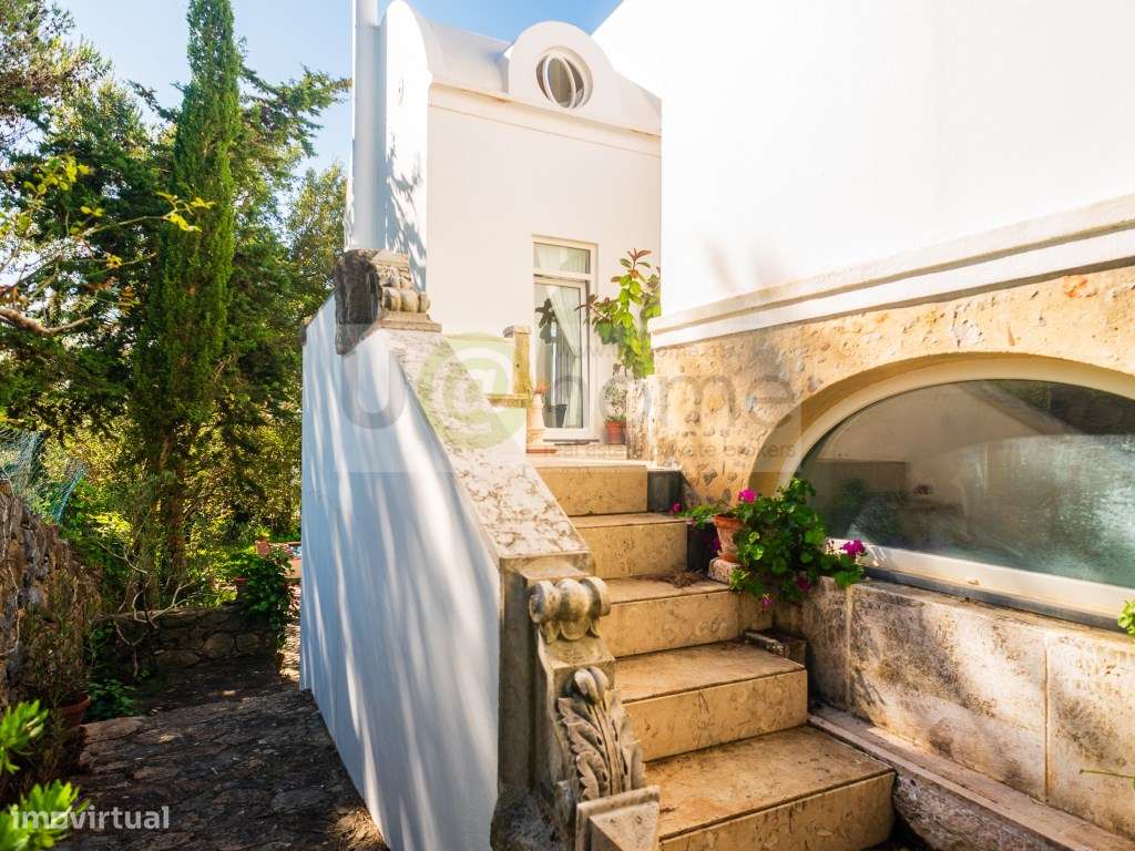 Moradia com piscina e vista mar na Charneca/Cascais-27