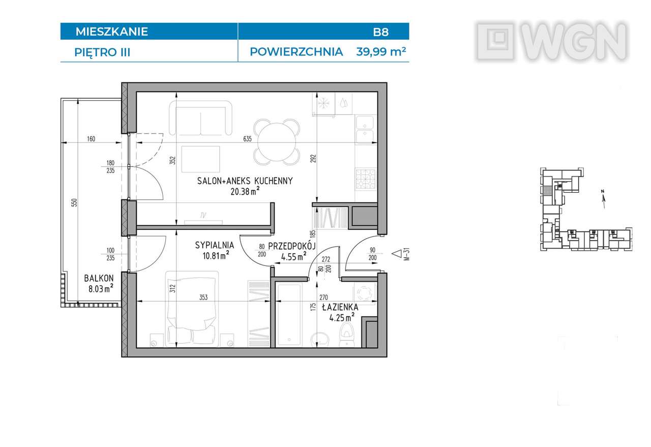 Zielony Wrotków | 40 m² w idealnym układzie – sprawdź tę ofertę!-1