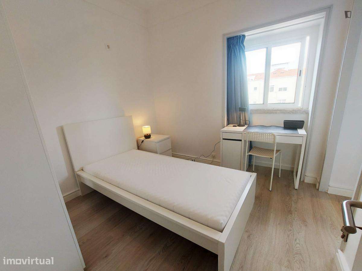 Quarto - localizado em Alvalade Lisbon - Grande imagem: 4/10