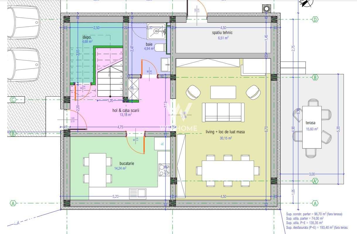 Casa individuala  Teren 705 mp Tocile-Sibiu. Sau schimb cu apartamente - Imagine principală: 4/14