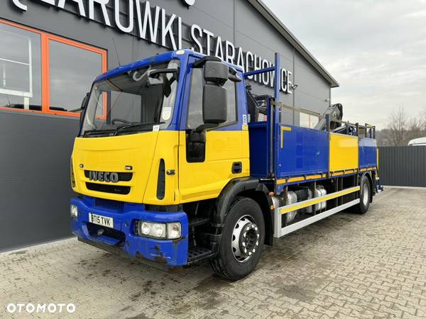 Iveco Iveco Eurocargo 180E25 // skrzyniowy z żurawiem // anglik - 2