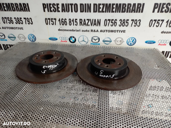 Set Discuri Frana Spate Ca Noi Land Rover Range Rover Evoque Discovery Sport An 2012-2013-2014-2015-2016-2017-2018-2019 4x4 2.0 Diesel Ingenium Dezmembrez Range Rover Evoque Facelift An 2015-2016-2017-2018-2019 2.0 D Automat 4x4 Volan Stanga - Dezmembrari Arad - 4