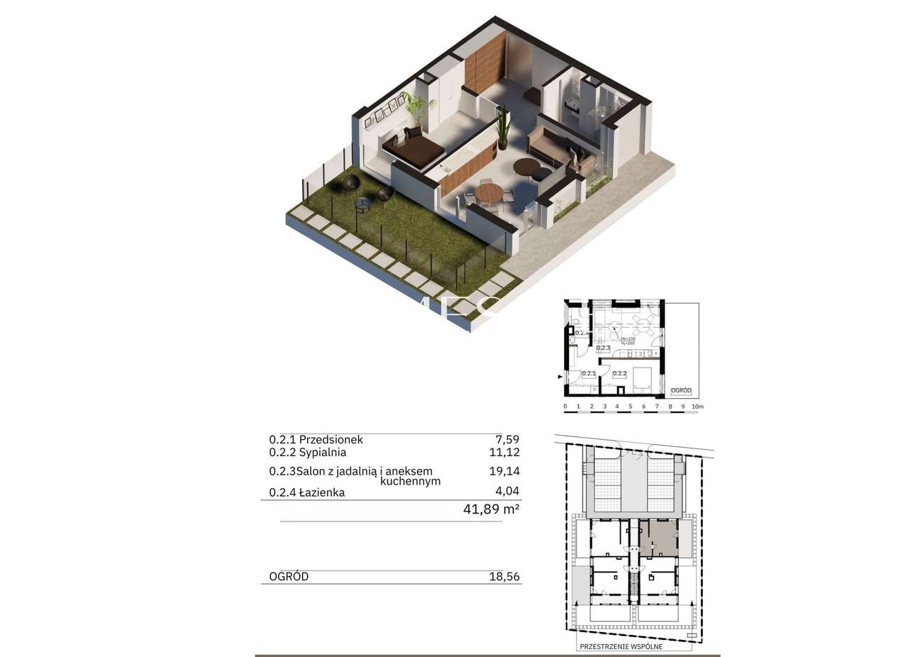 Apartament z ogródkiem + miejsce postojowe | Niechorze, inwestycja-5
