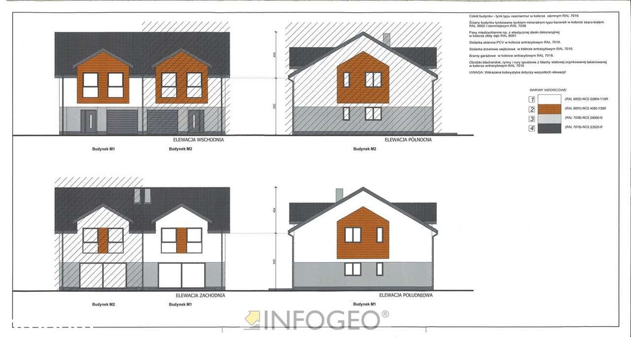 Zespół domów jednorodzinnych z garażem-6