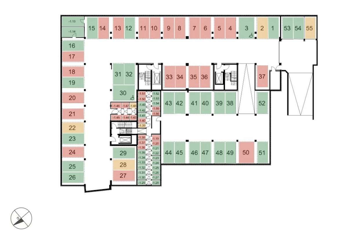 Osiedle Hallera 3 pokoje, balkon, winda, garaż pod-8