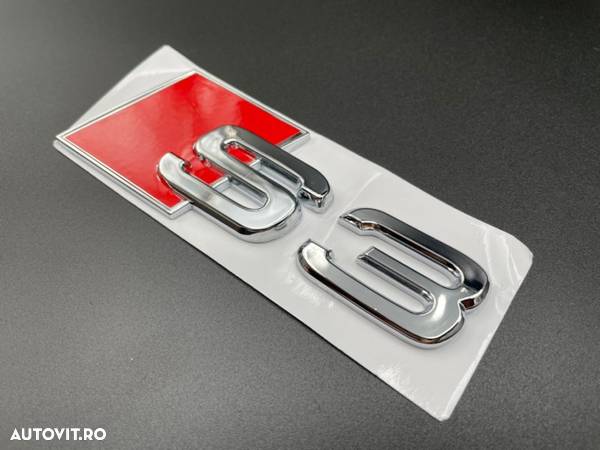 Set embleme Premium Audi S3 - 9