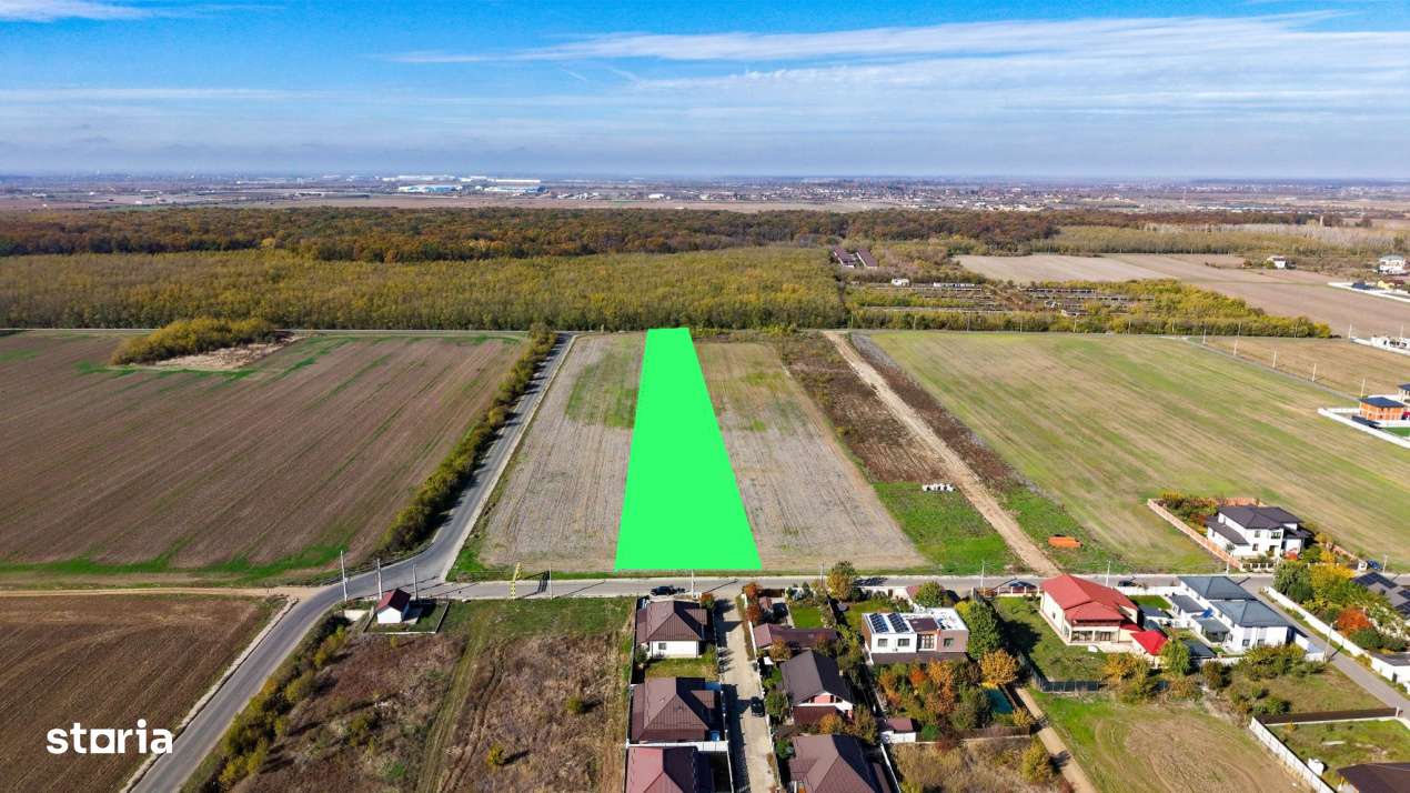 Dragomiresti Deal teren 6700 mp, padurea Ileana, utilitati, asfalt-1