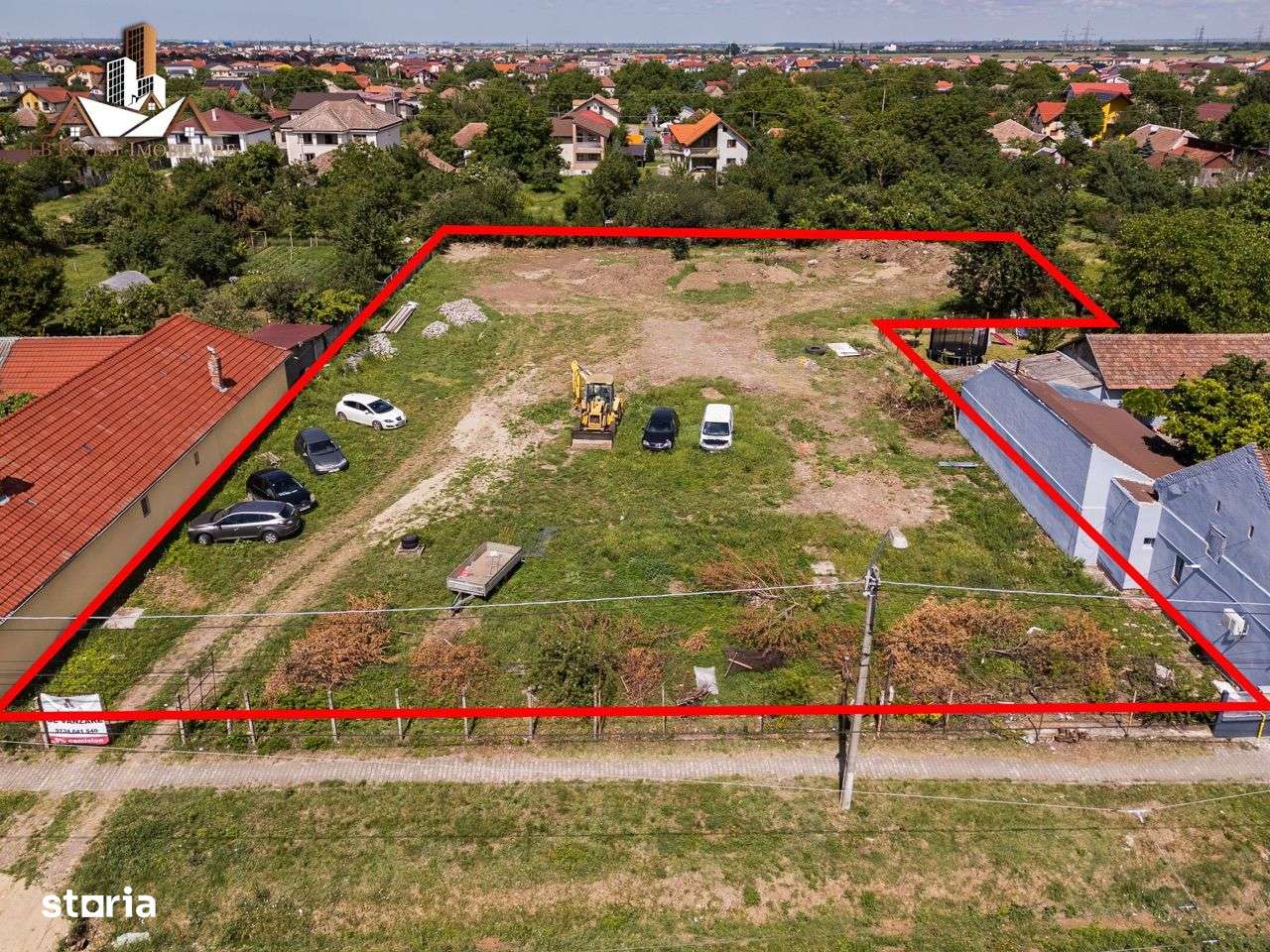 Teren intravilan Dumbravita& principala-3500 mp 0% Comision - Imagine principală: 2/6