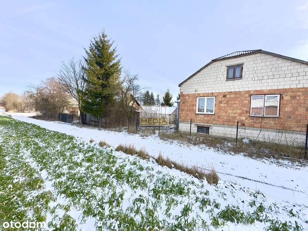 Pomyków Siemień Parczew zadrzewiona działka  dom - Pełny obrazek: 3/15