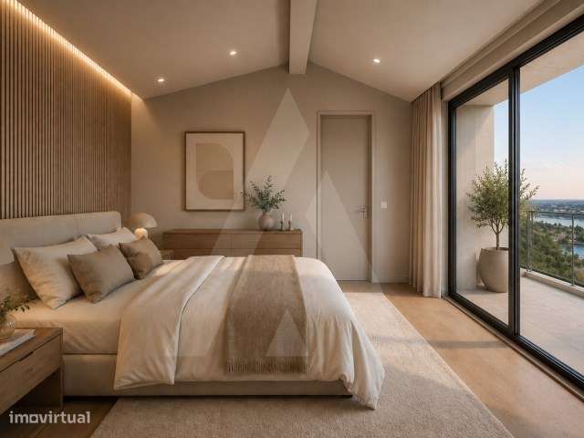 Apartamento T3 Duplex novo com piscina na Praia da Barra-7