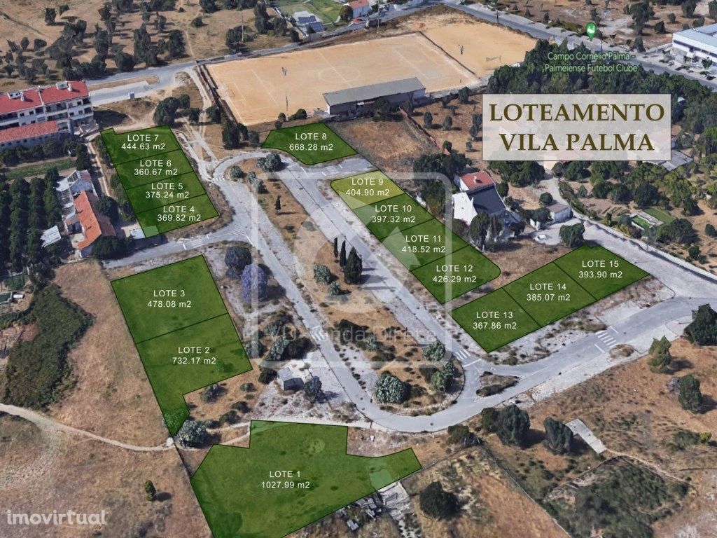 Loteamento Vila Palma - Lote 09 com 404,90 m² para constr...