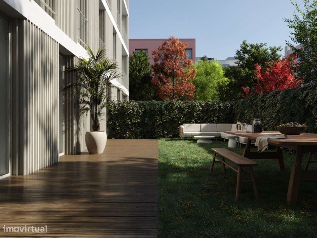 Apartamento T3 com varanda em Matosinhos Sul-9