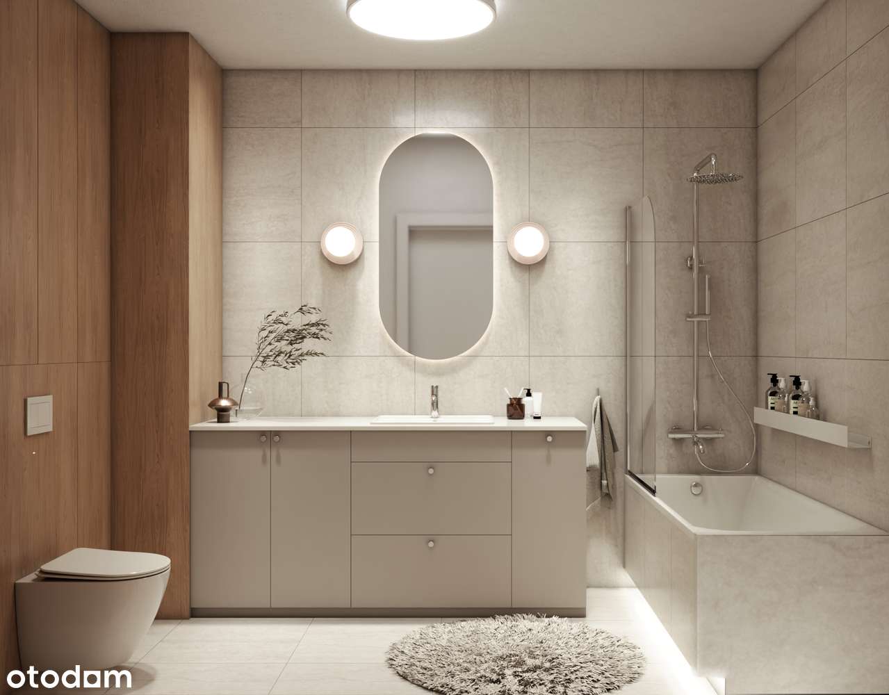 Wykończone 2 pokoje, Diasfera łódzka bez PCC - Pełny obrazek: 5/7