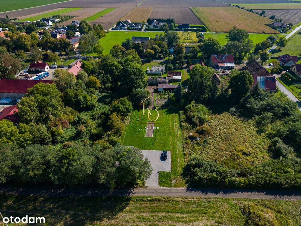 Działka bud.Milejowice- 1200m2/oczyszczalnia/media - Pełny obrazek: 4/11